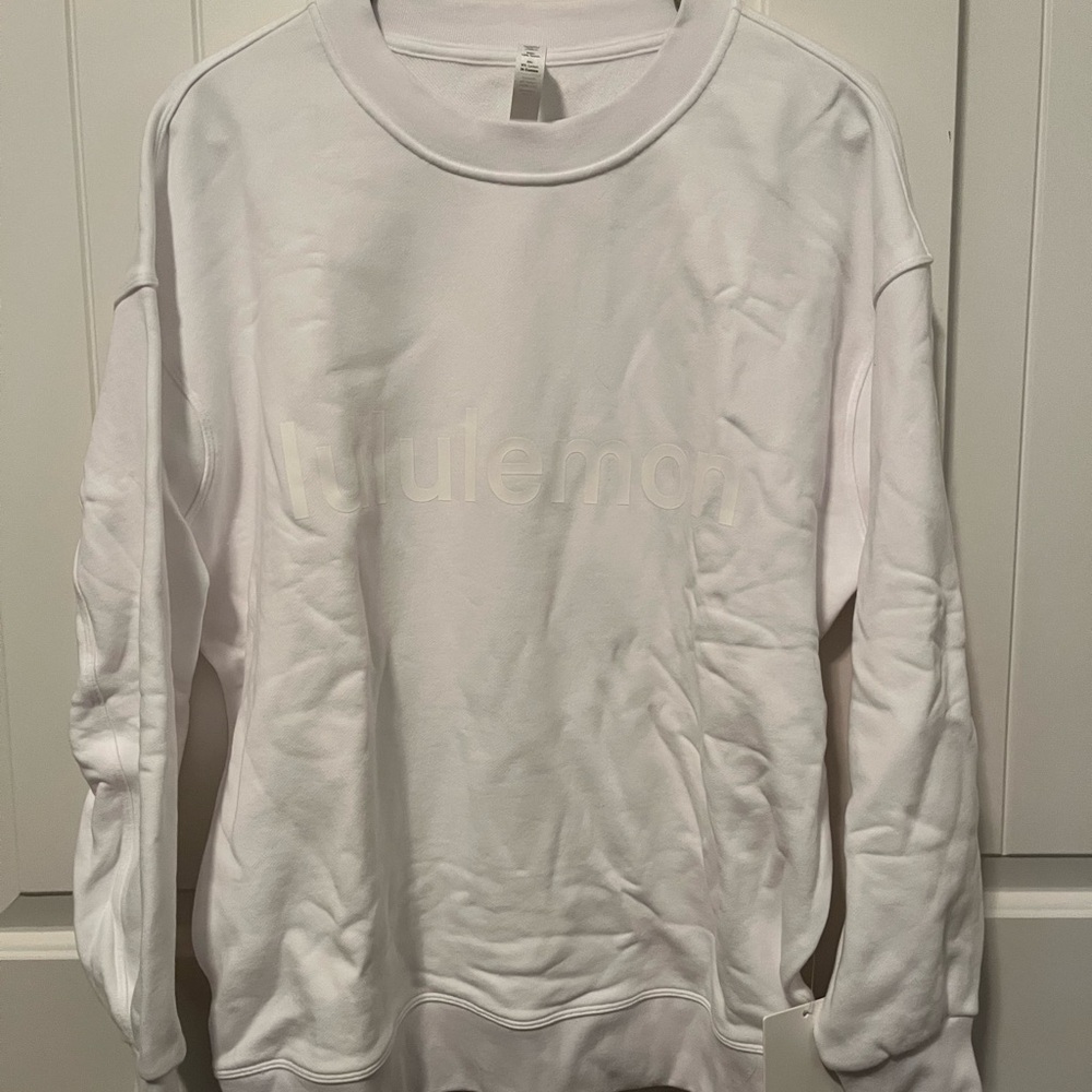 White Lululemon Sweatshirt